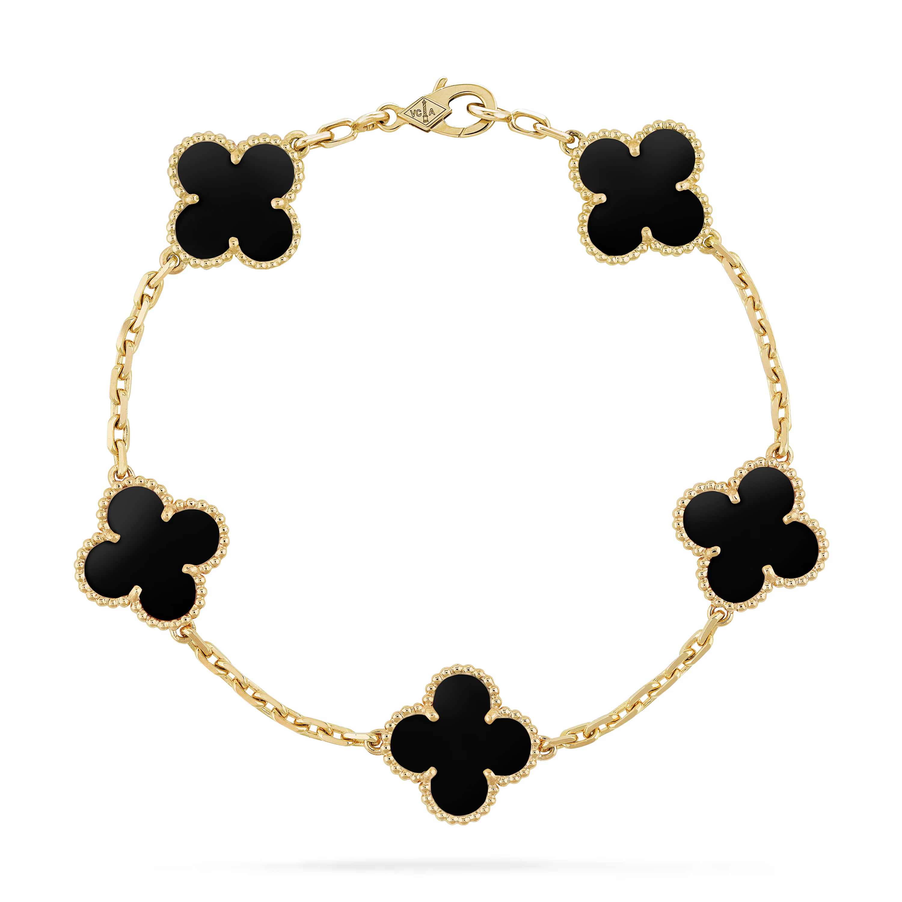 PULSERA CLOVER BLACK