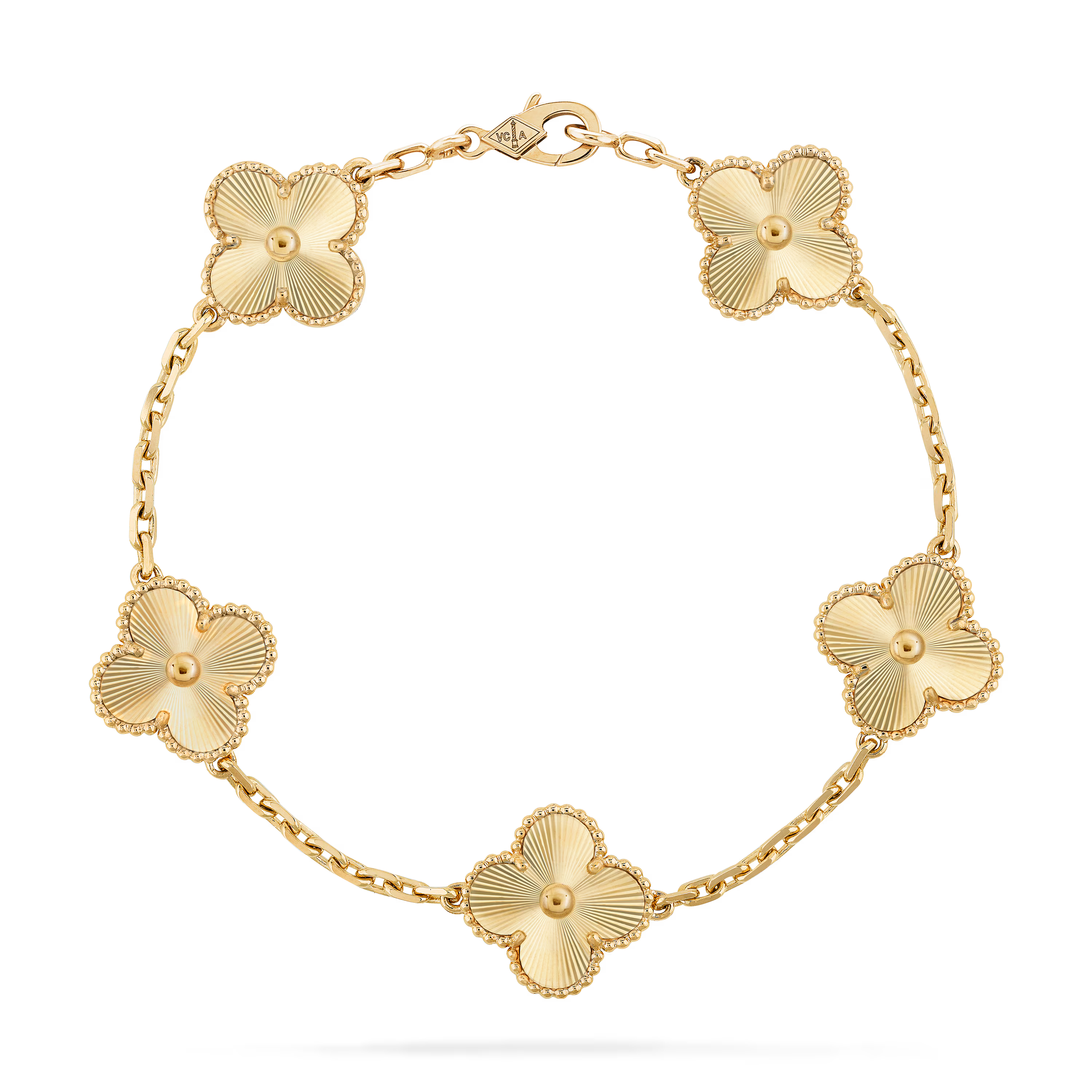 PULSERA CLOVER GOLD
