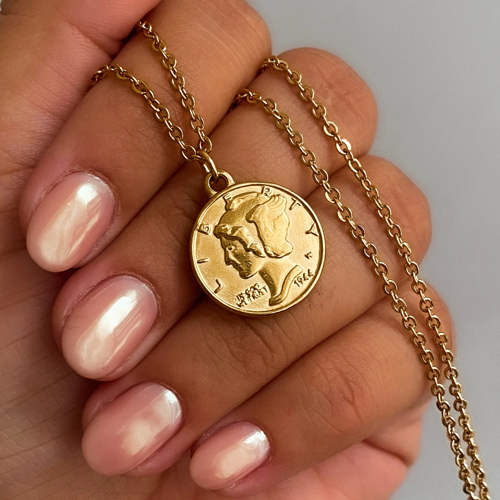 COLLAR COIN GOLD