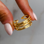 ANILLO NICKI GOLD REGULABLE