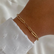 PULSERA CLIPS GOLD